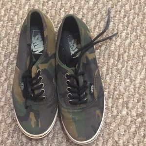 Camo vans